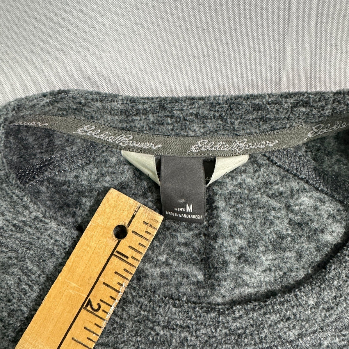 Eddie Bauer Crewneck Sweatshirt Mens Medium Gray Heather