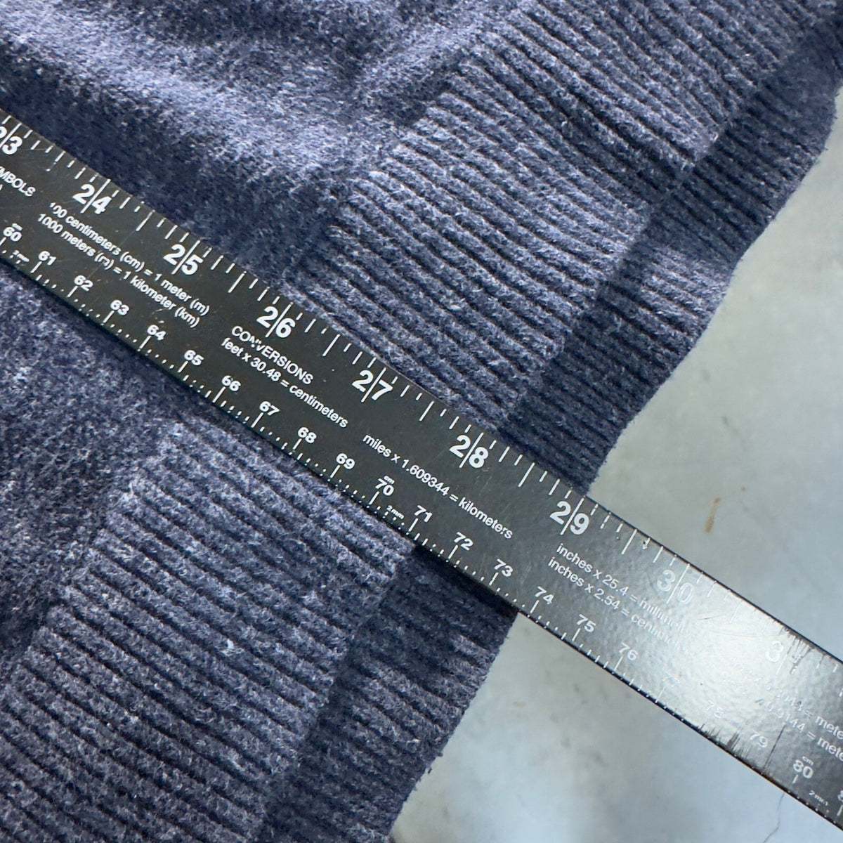 Abercrombie & Fitch Shawl Collar Sweater Mens XXL Navy Blue
