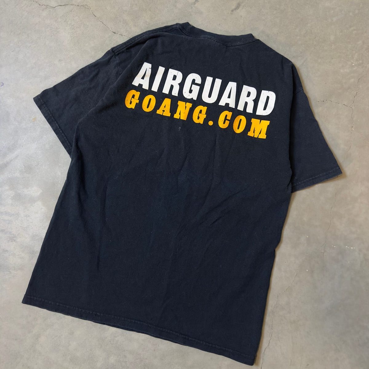 AirGuard Part-Time Blue Full-Time You Tee Mens M Black