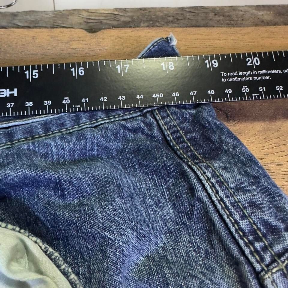 Karl Kani Baggy Carpenter Jeans 34x34 Distressed Y2K 90s Style