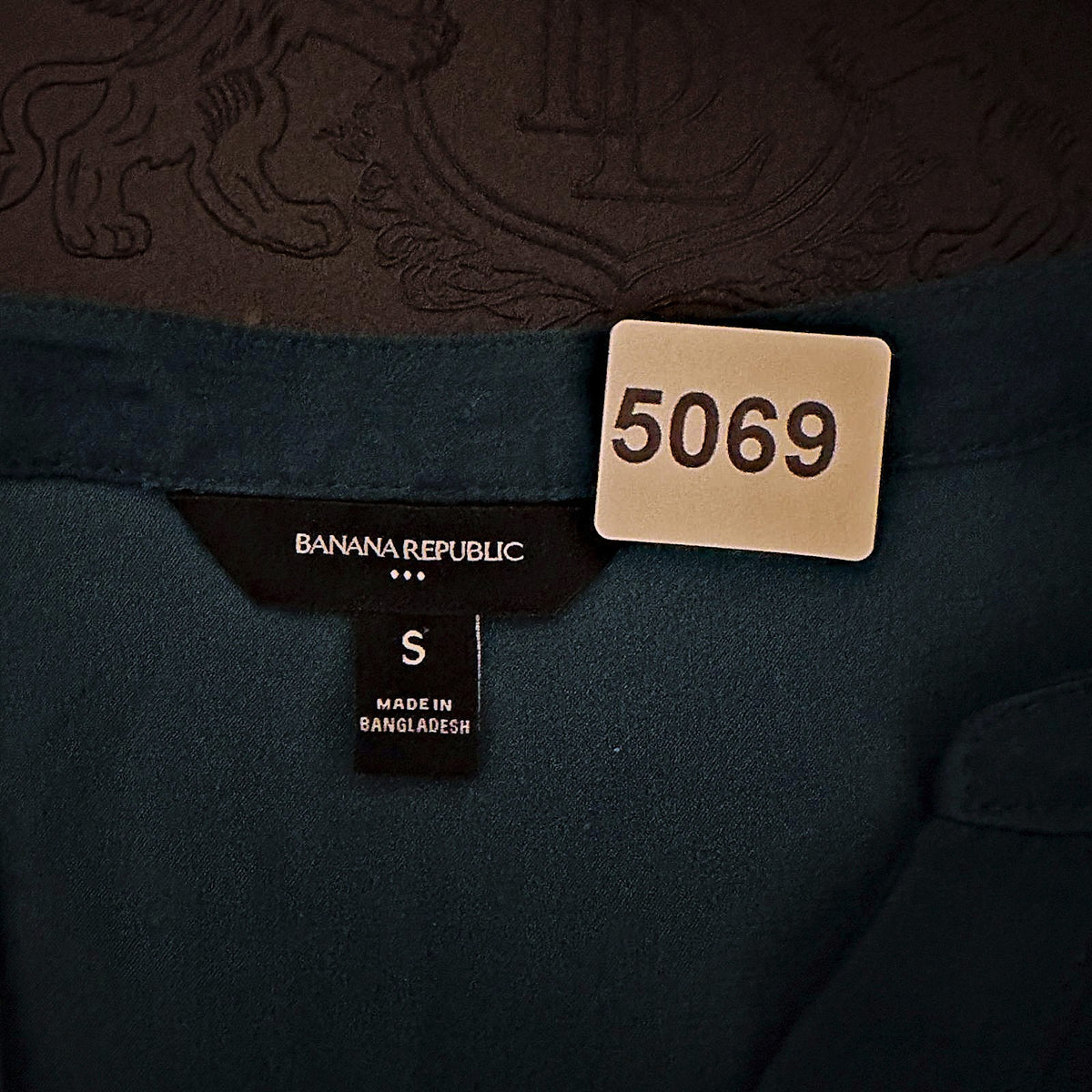 Banana Republic Cap Sleeve Blouse Womens S Teal Minimalist