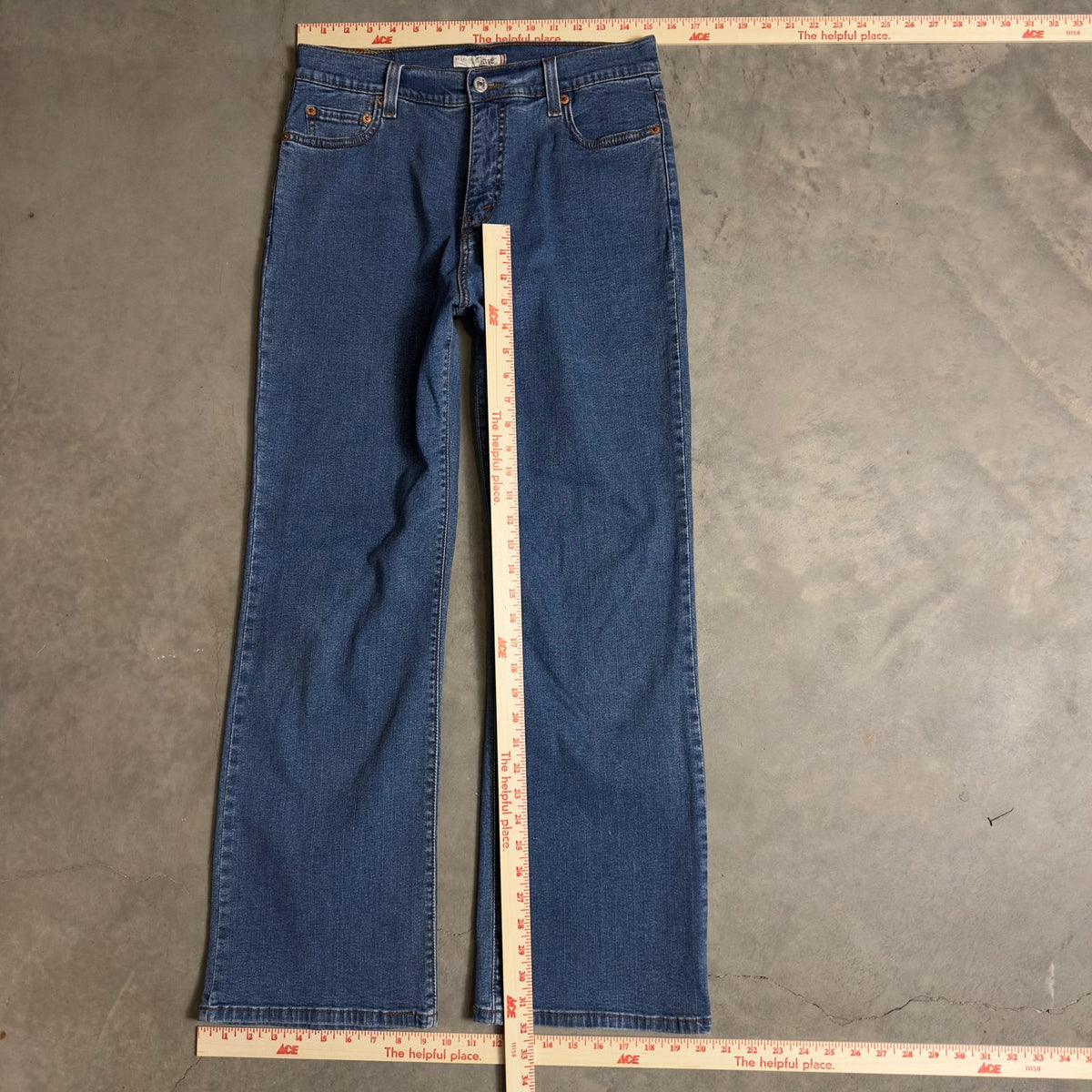 Levi's 512 Bootcut Jeans Womens 12S Medium Wash