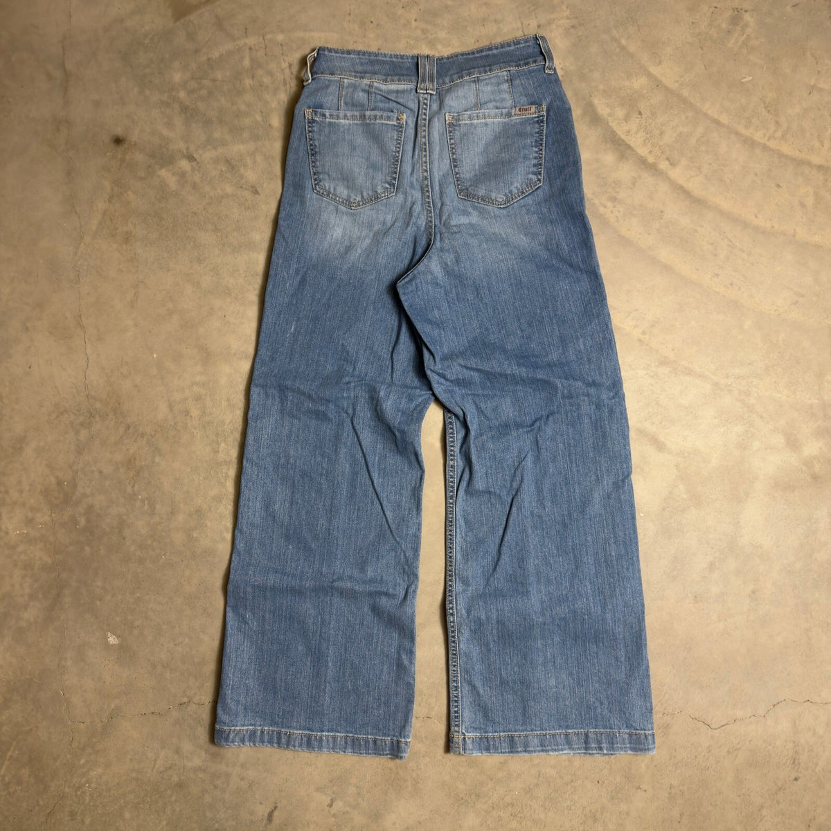 Cruel Denim Wide Leg Jeans Womens 30/9 S Blue Western Boho