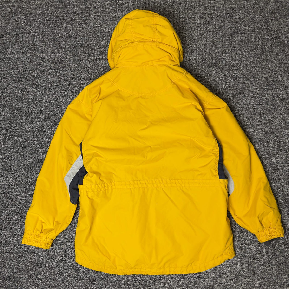 Columbia Interchange Hooded Jacket Womens M Yellow Gorpcore