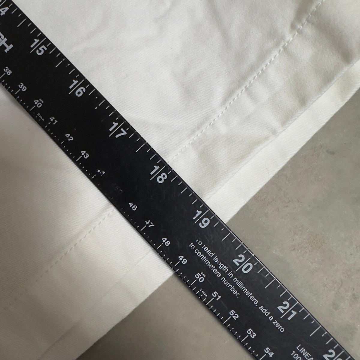 Nautica The Deck Short Mens 38 White Chino Baggy Preppy