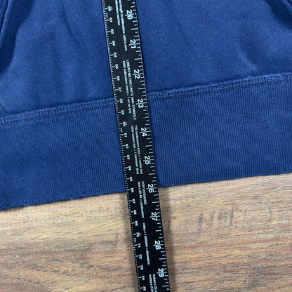 Abercrombie & Fitch Muscle Fit Hoodie Mens XL Navy Graphic