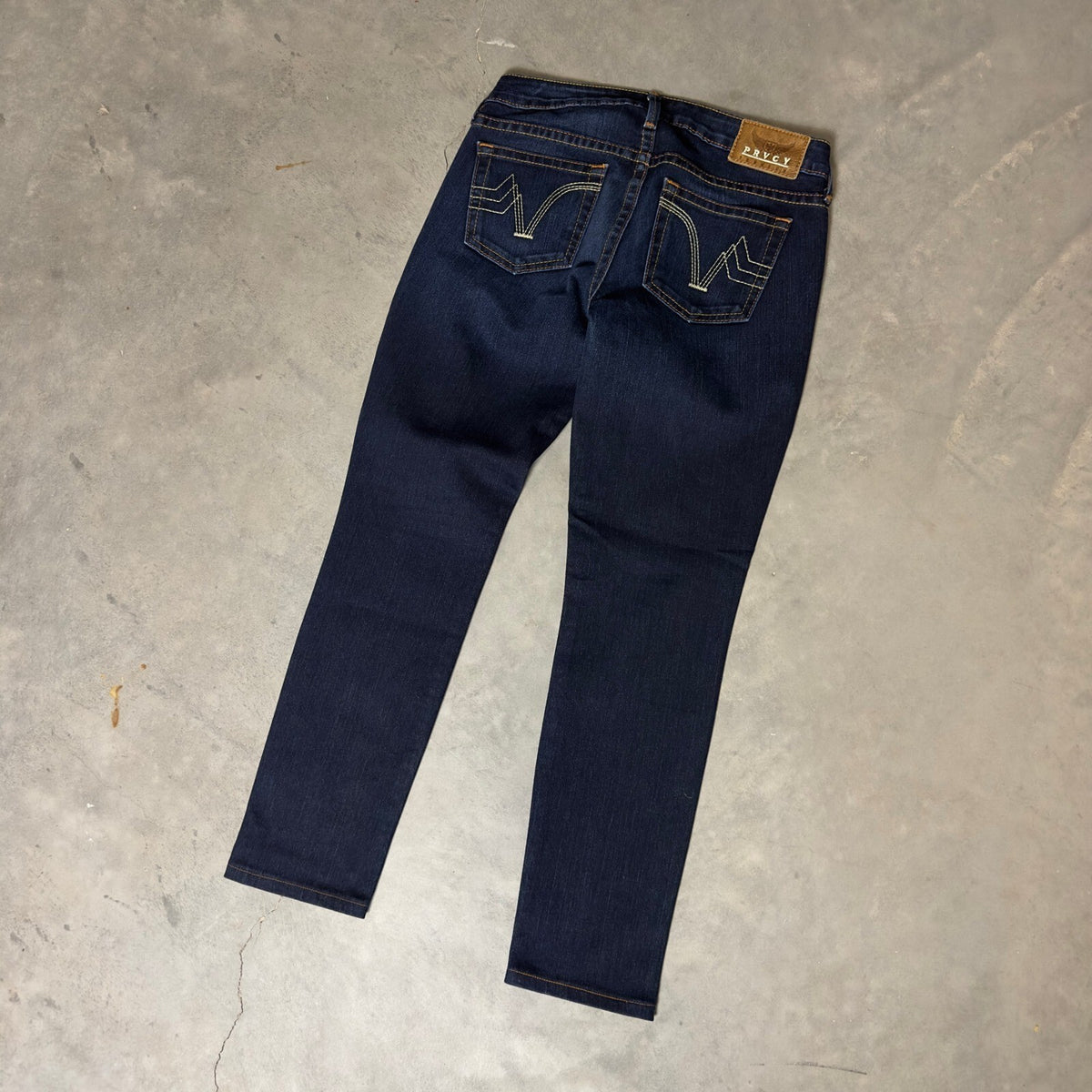 Vintage PRVCY Premium Straight Leg Jeans Womens 27 Y2K 2008