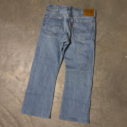 Levi's Premium 517 Bootcut Mens Western Jeans W31 L30 Light