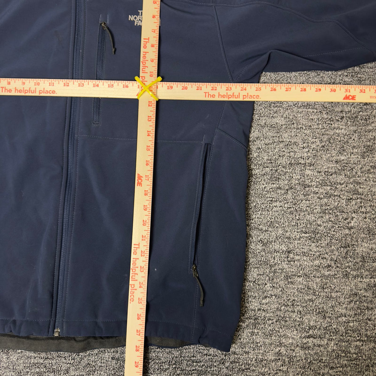 The North Face Softshell Jacket Mens XL Navy Gorpcore