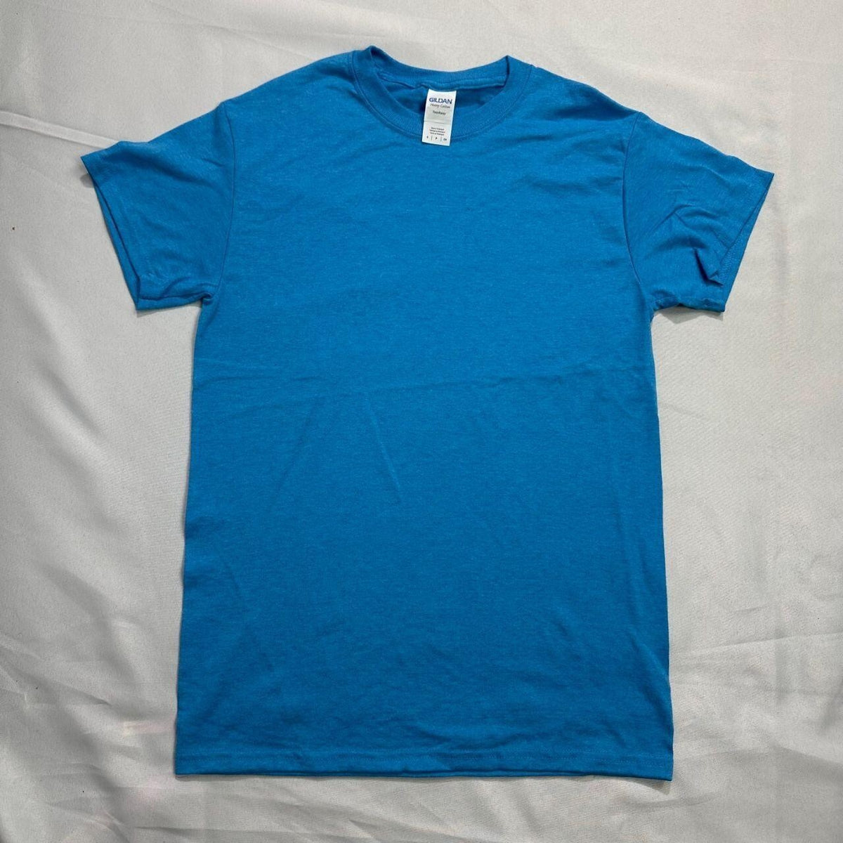 Gildan Men's Short Sleeve T-Shirt Size S Blue Lot of 4
