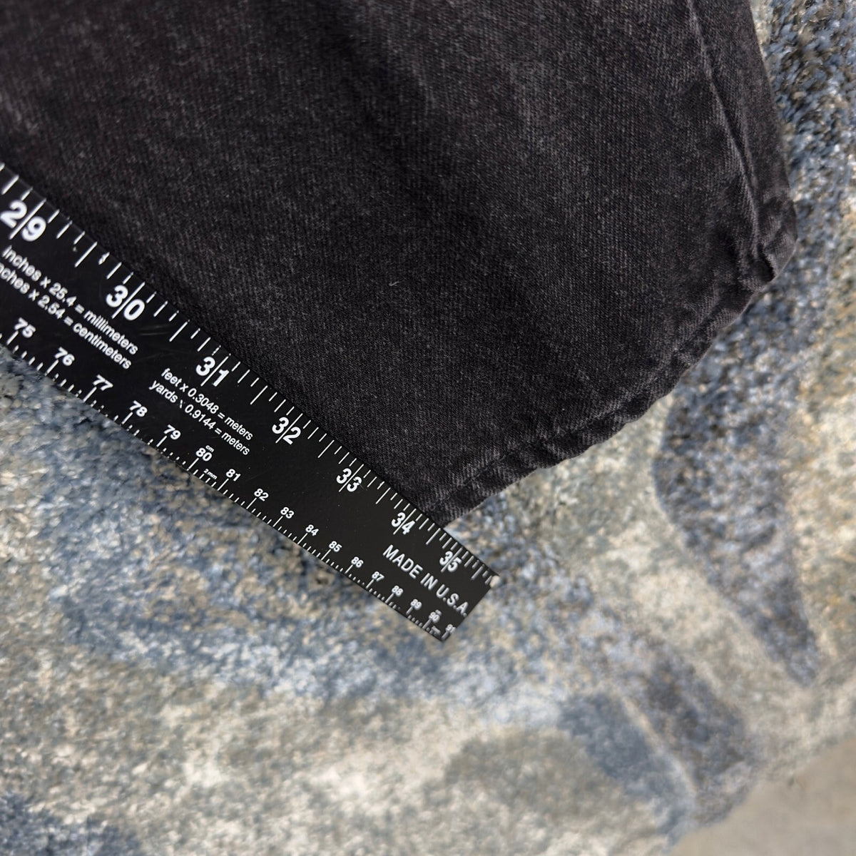 Vintage Levis 550 Orange Tab Jeans Mens 34x34 Black Relaxed