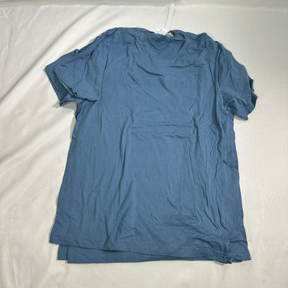 Lot of 3 Bella Canvas 3001U Blank Tees Mens L Steel Blue NWT