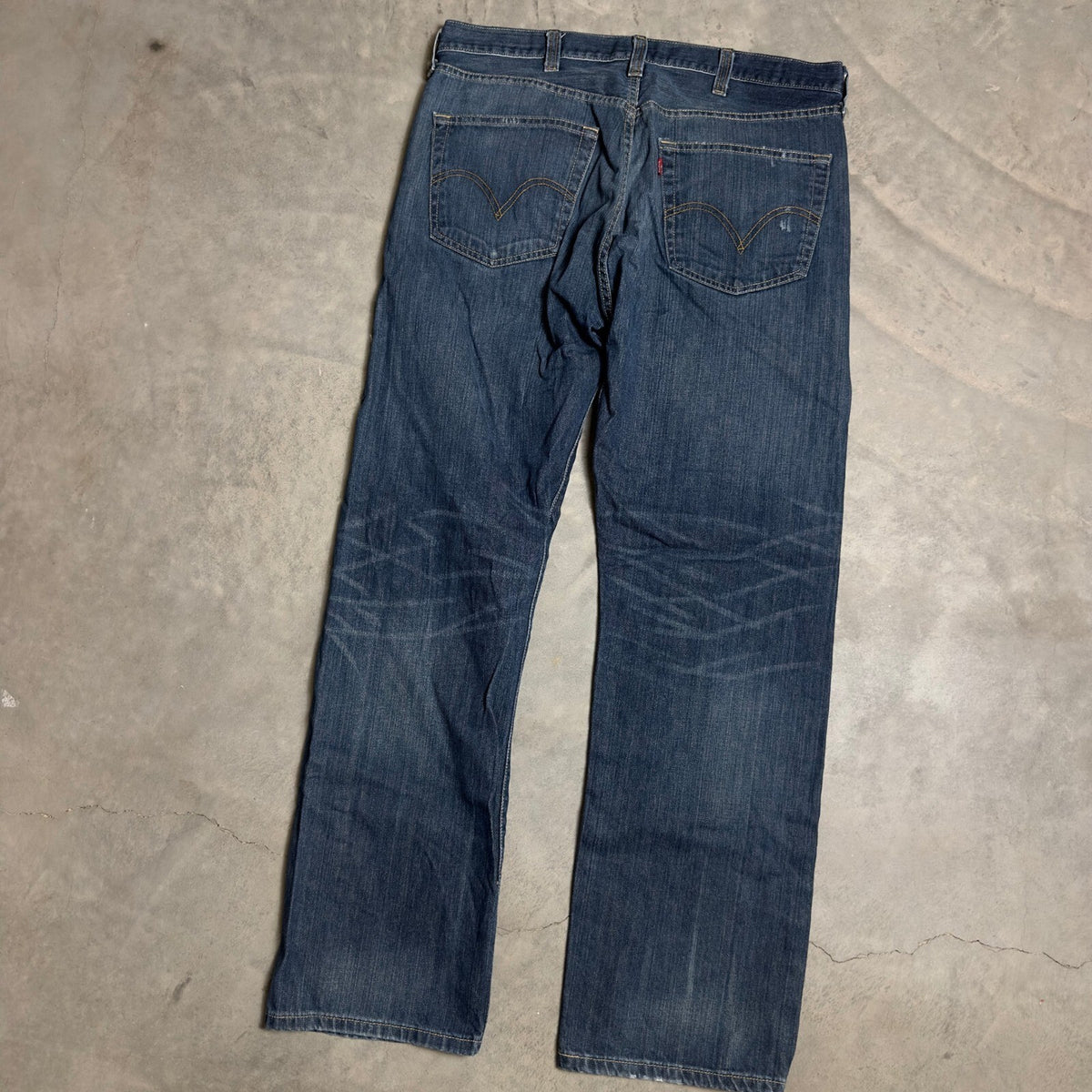 Vintage Y2K Levi's 501 Original Fit Jeans Mens 38x32 Blue Baggy