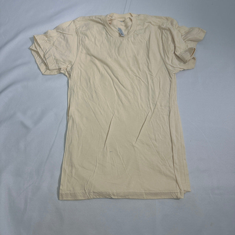 Lot of 3 American Apparel BB401 50/50 Tees XS Peach NWT