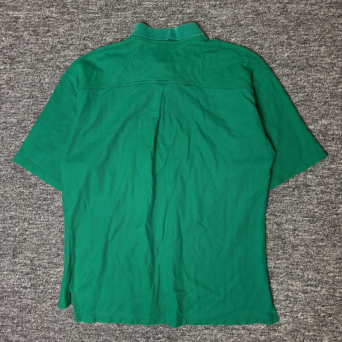 London Fog Polo Shirt Mens M Green Short Sleeve