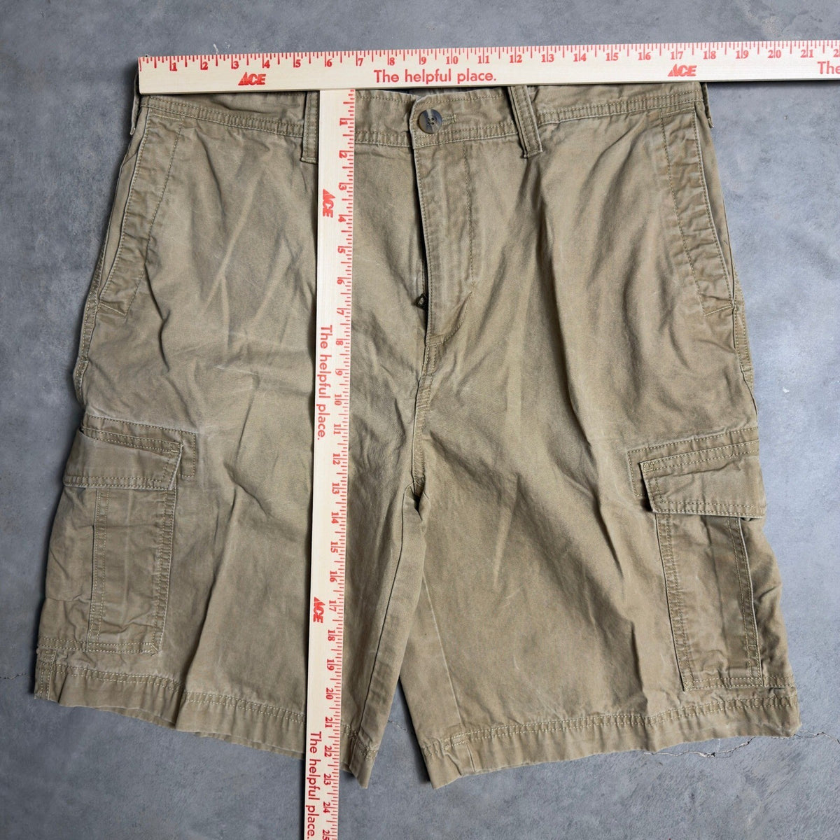 Eddie Bauer Cargo Shorts Mens 36 Baggy