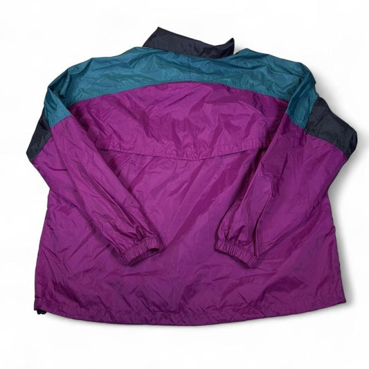 Vintage Columbia Anorak Pullover Jacket XL Purple Gorpcore