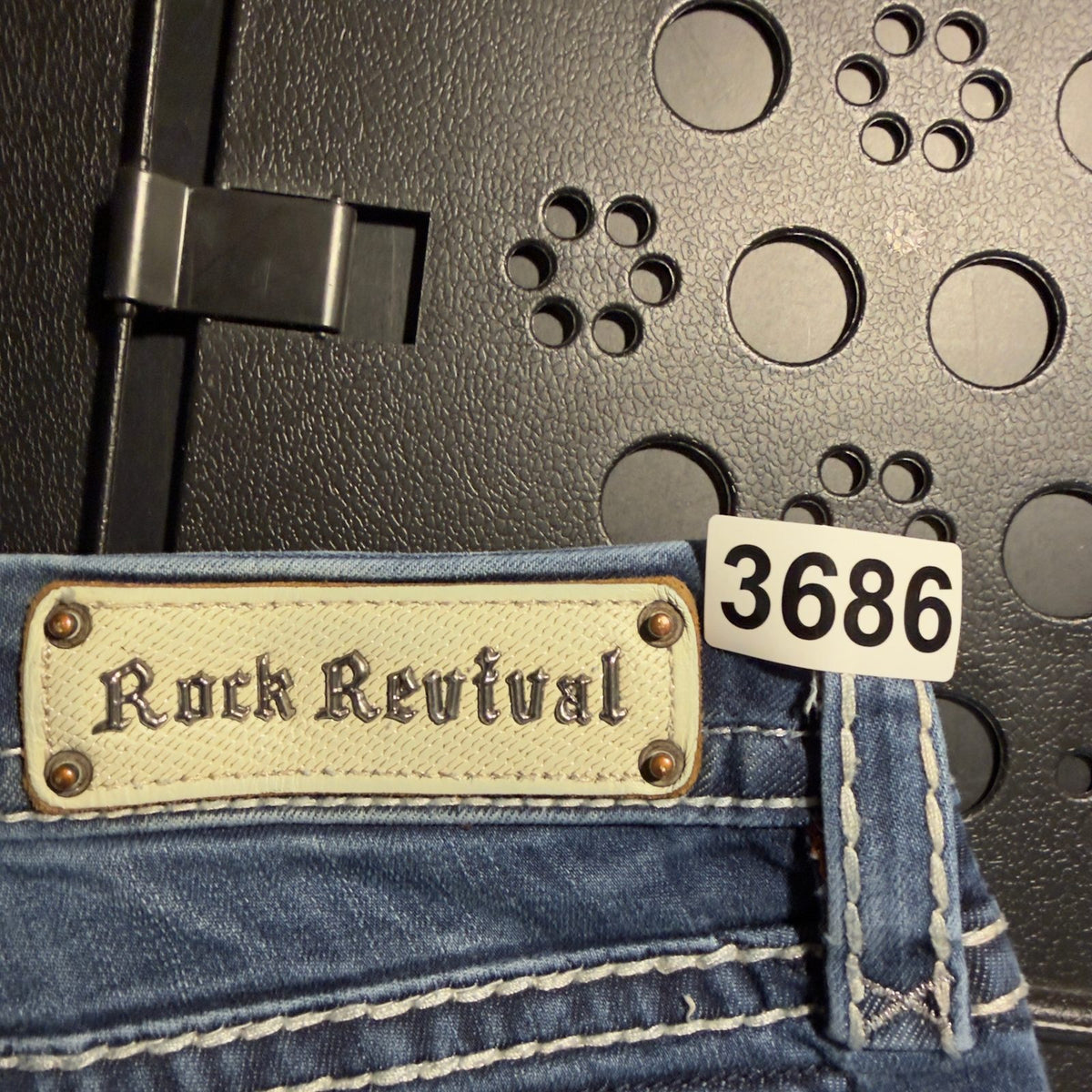 Rock Revival Celeste Skinny Jeans Womens 27 Blue