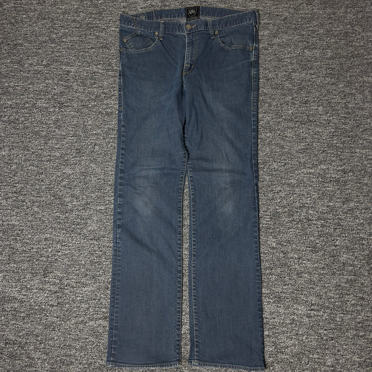 Rock & Republic Bootcut Jeans Mens 36x34 Medium Blue Wash