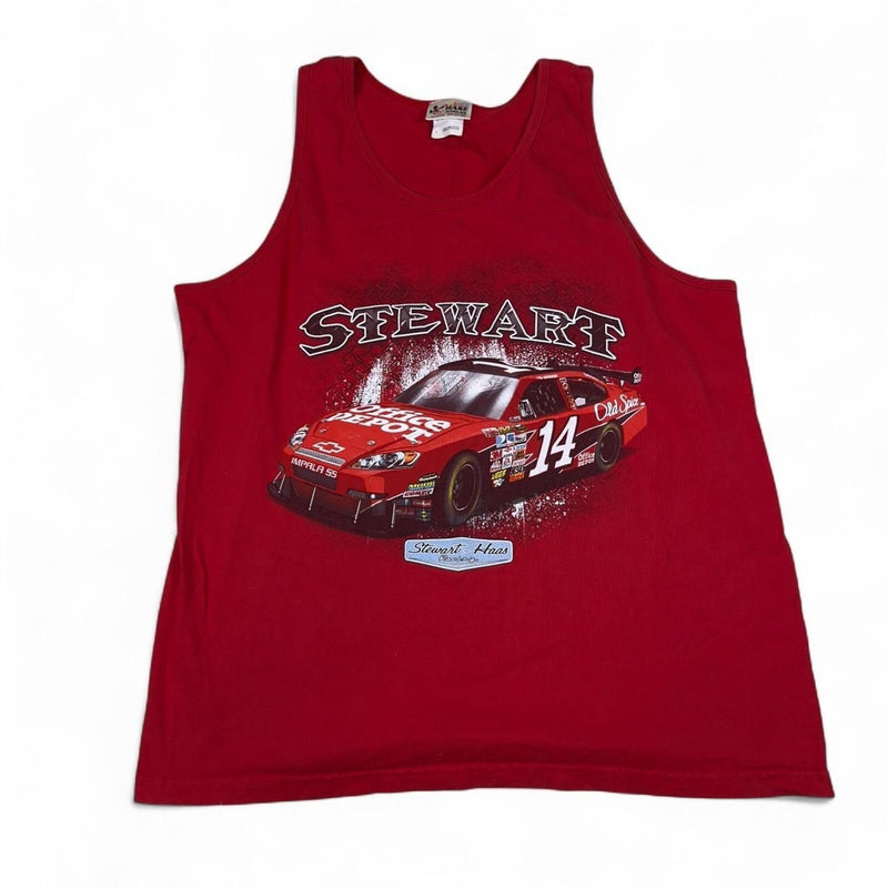 Chase Authentics Tony Stewart Graphic Tank Top Mens L