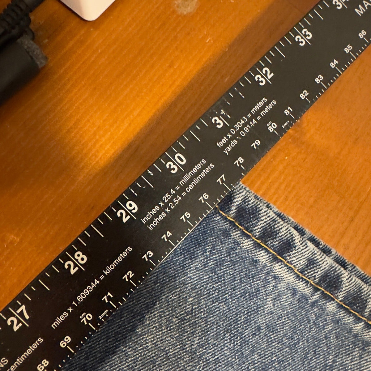 Levi's 505 Regular Fit Jeans Mens 38x30 Baggy Straight