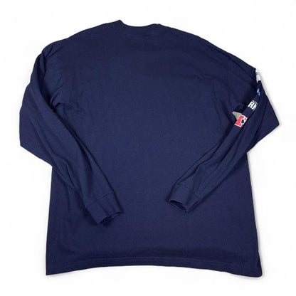 Majestic Tennessee Titans Long Sleeve Men XL Navy Cotton NFL