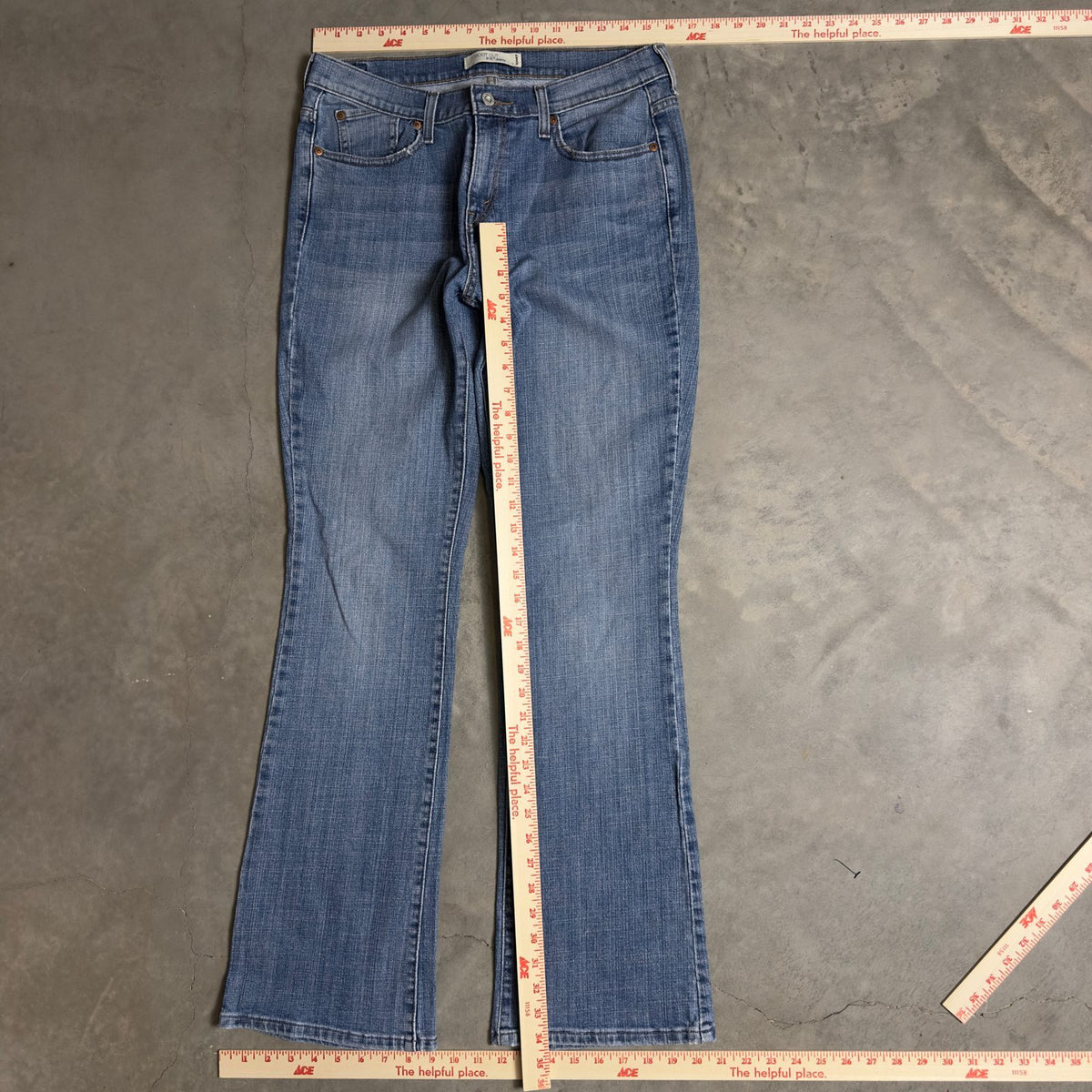 Levi's 515 Bootcut Jeans Womens 10L Medium Wash