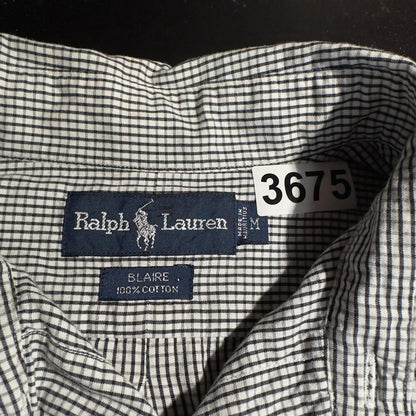 Ralph Lauren Blaire Check Shirt Mens M Cotton