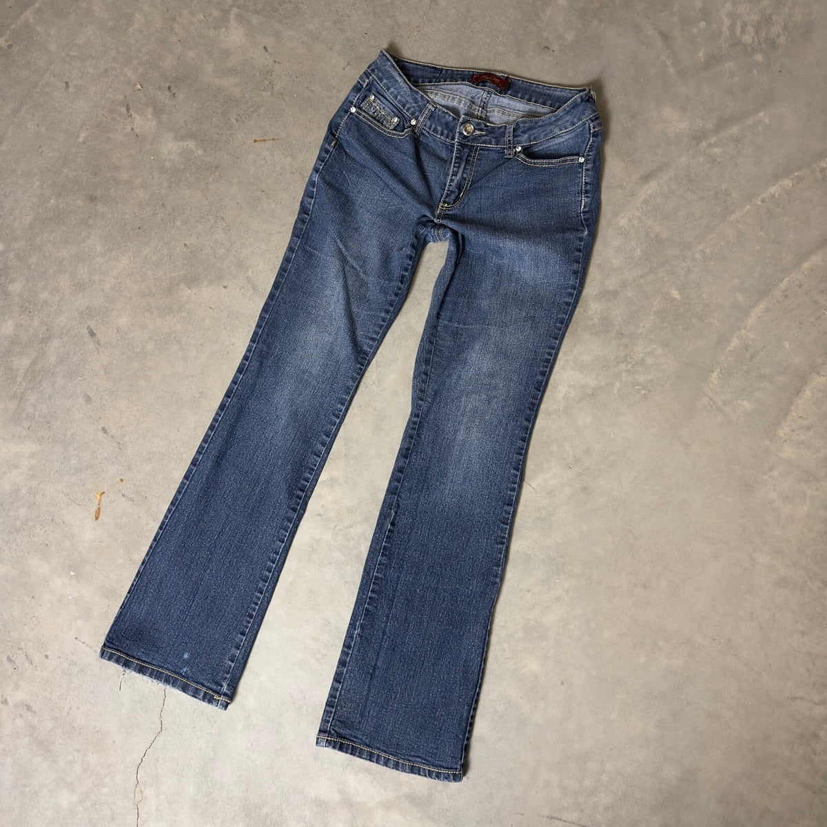 Vintage One Jane Low Rise Bootcut Jeans Womens 8 Y2K