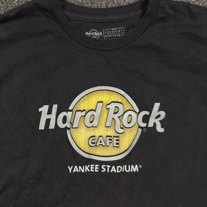 Hard Rock Cafe Yankee Stadium T-Shirt Men L Graphic Souvenir