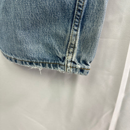 Levi's 505 Regular Fit Jeans Mens 36x36 Light Wash Baggy