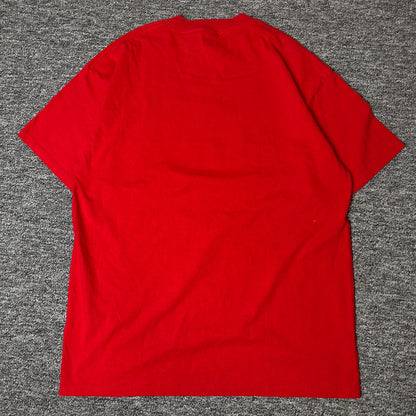 Vintage 2002 Anaheim Angels World Series MLB Tee XL Red