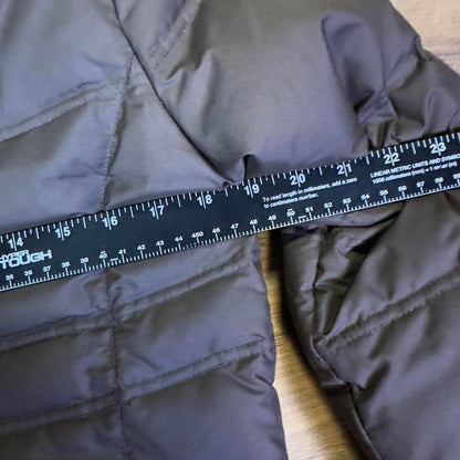 Eddie Bauer Women's Goose Down Jacket Small Brown 700 Fill Power