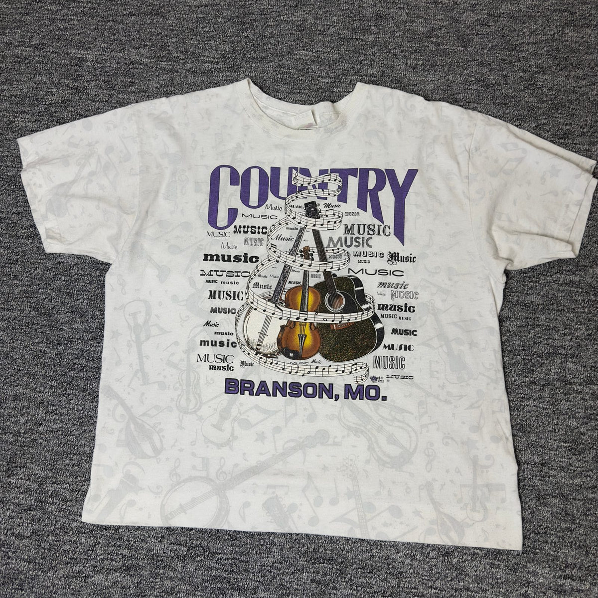 Vintage 1993 Branson MO Country Music Tee Mens XL
