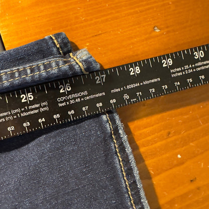Silver Jeans Suki Capri Jeans Womens 30 Dark Wash Blue Curvy