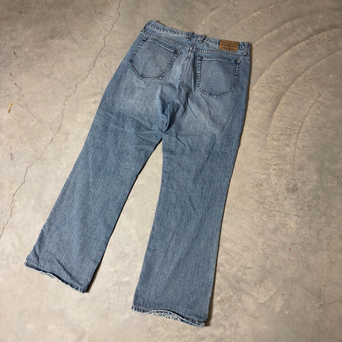 Vintage Arizona Jean Co Bootcut Jeans Mens 36x34 Blue