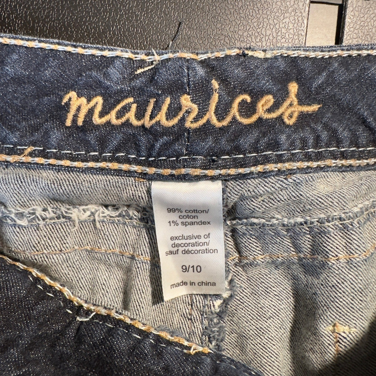 Vintage Y2K Maurices Bootcut Jeans Womens 9/10 Dark Wash