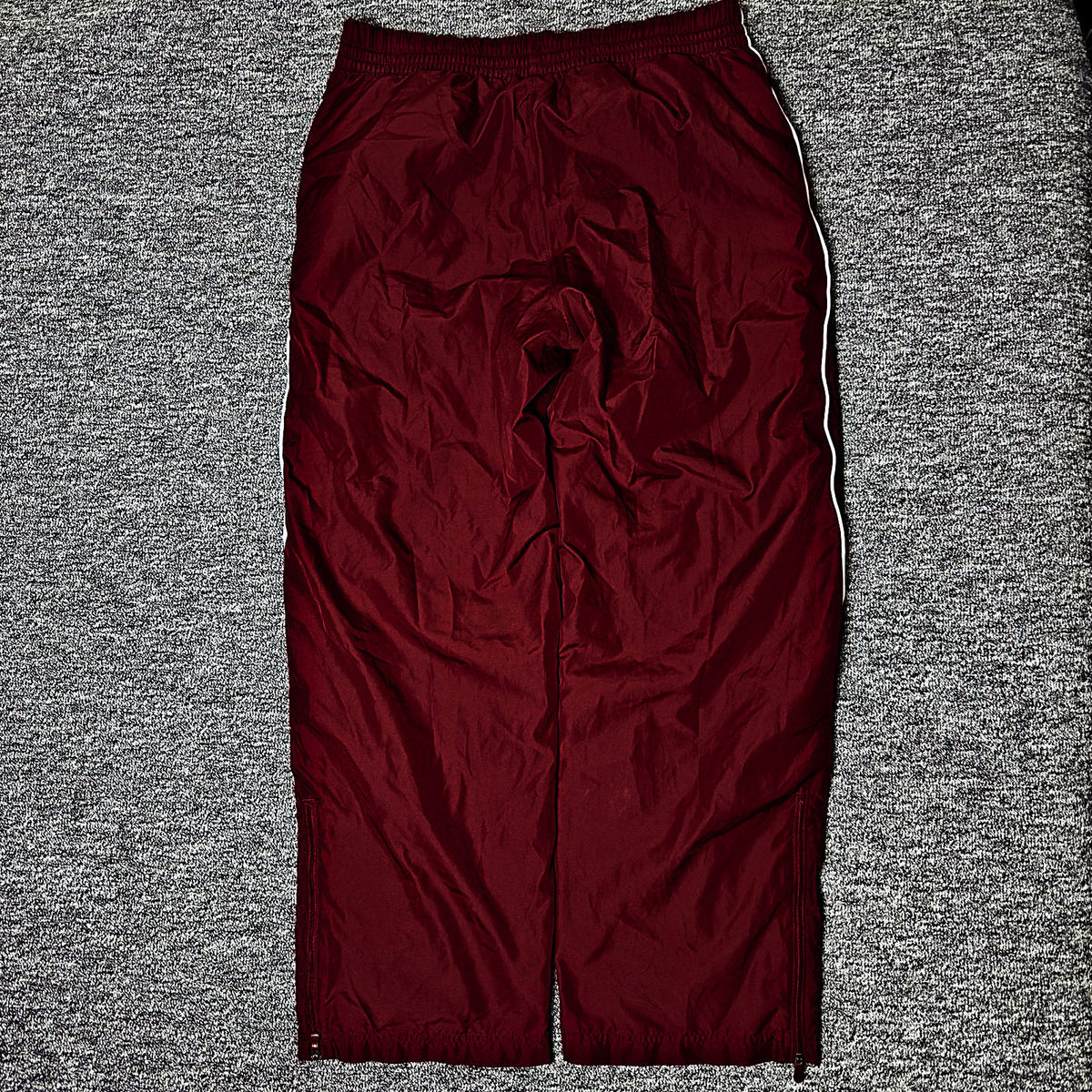 Under Armour Loose Track Pants Mens L Maroon Athletic