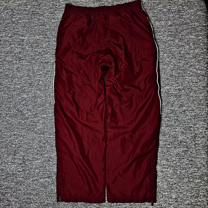 Under Armour Loose Track Pants Mens L Maroon Athletic