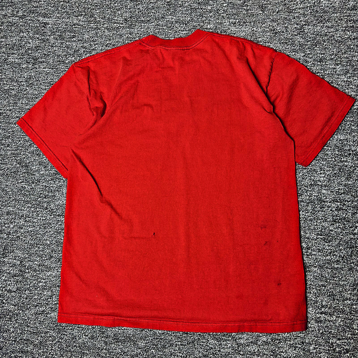 Vintage TND Texas El Paso Embroidered Tee Mens XL Red