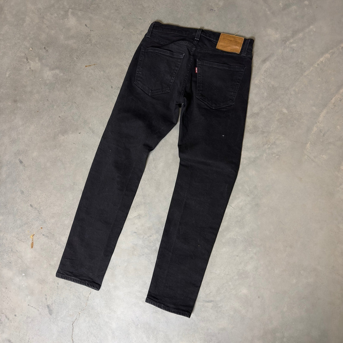 Levi's Premium Slim Fit Jeans Mens W28 L30 Black