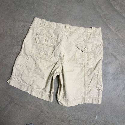 Eddie Bauer Cargo Shorts Womens 10 Beige Hiking
