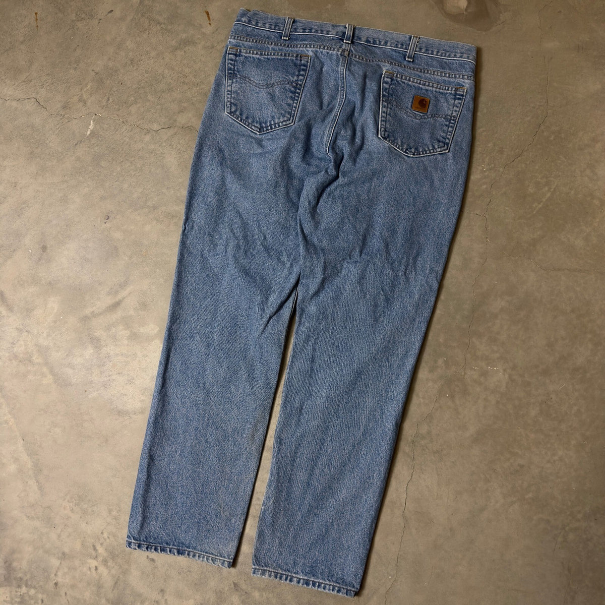 Vintage Carhartt Denim Jeans Mens 38x31 Baggy
