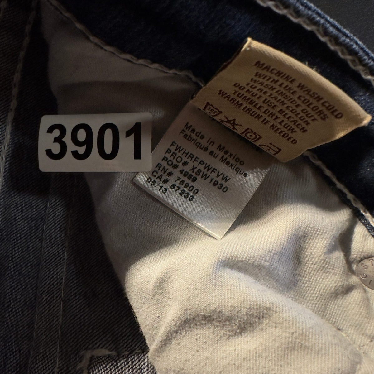 Big Star Remy Jeans Womens 30R Low Rise Dark Wash Bootcut