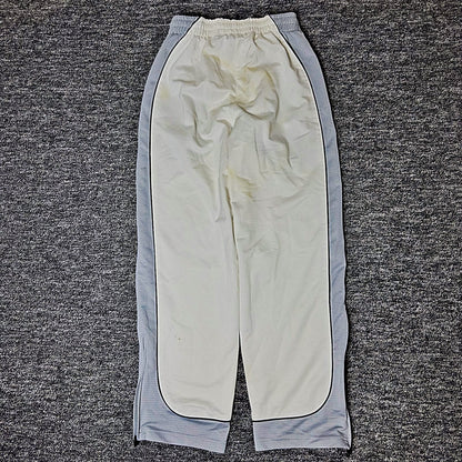 Starter Track Pants Mens S 28-30 White Gray Baggy Streetwear