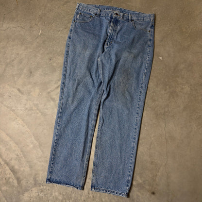 Vintage Carhartt Denim Jeans Mens 38x31 Baggy