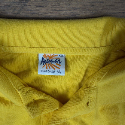 Arenas Punta Cana Dominican Polo Shirt Mens XXL Yellow
