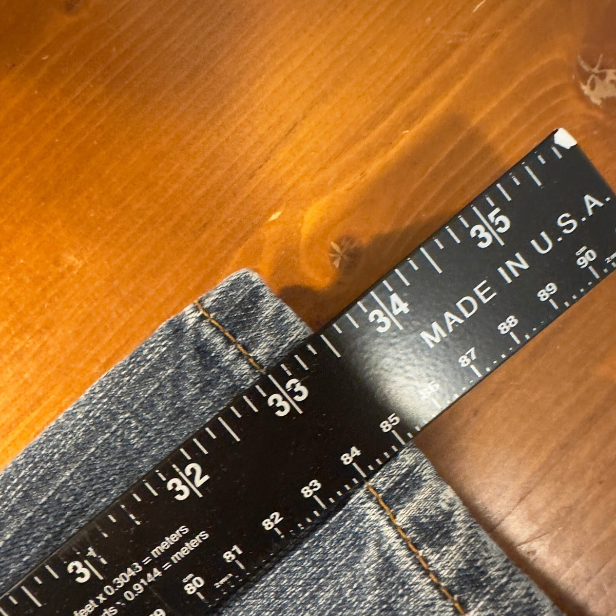 Levi's 505 Regular Fit Jeans Mens 32x34 Blue Baggy Straight