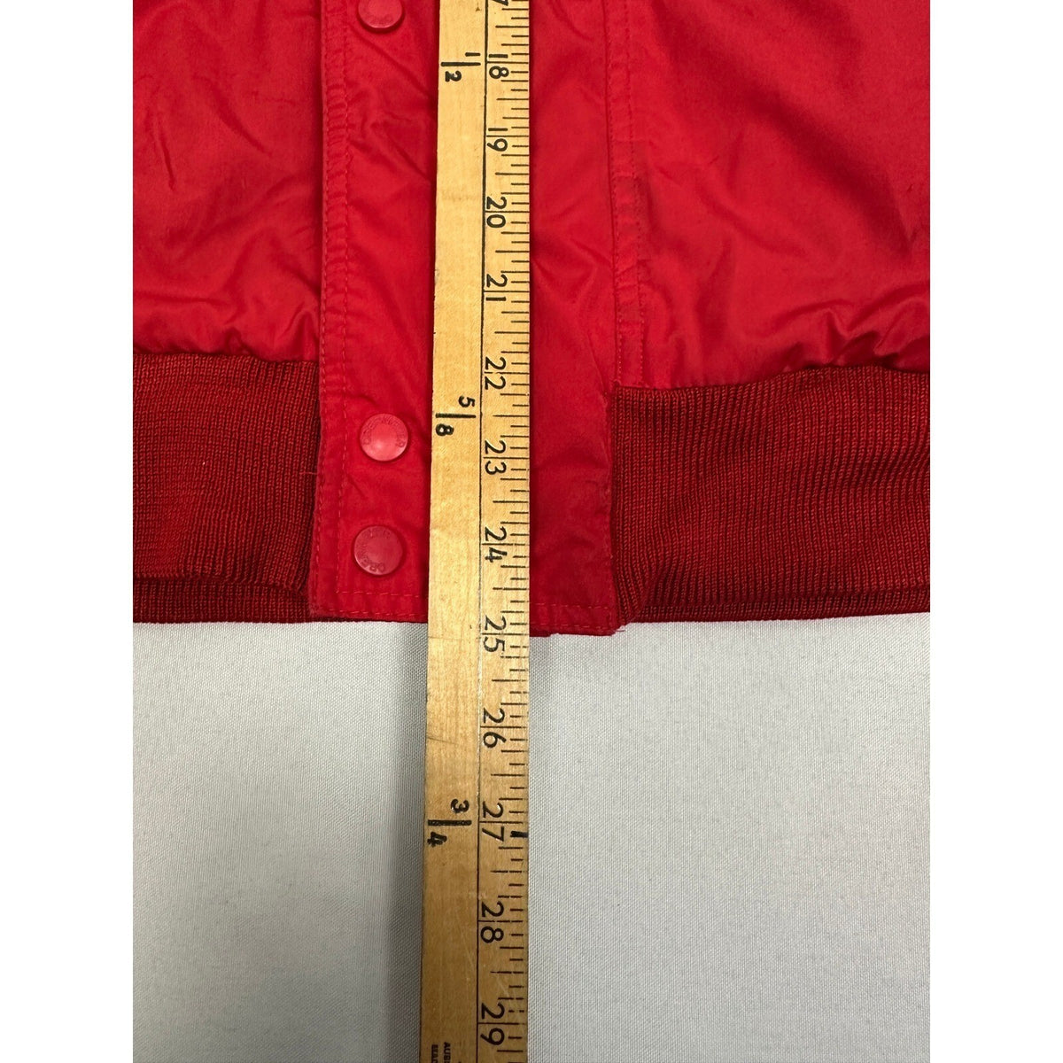 Vintage Obermeyer Mens L Ski Jacket Red Black