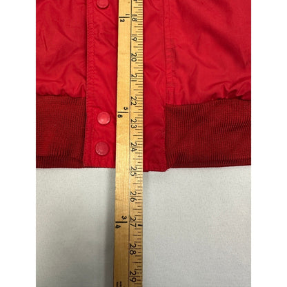 Vintage Obermeyer Mens L Ski Jacket Red Black